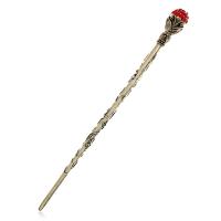 Hair Stick, Zinc Alloy, plated, fashion jewelry & for woman & with rhinestone nickel, lead & cadmium free 