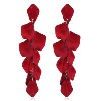 Resin Zinc Alloy Earring, with Resin, plated, fashion jewelry & for woman nickel, lead & cadmium free 