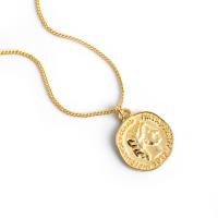 Collier de bijoux en argent , Argent sterling 925, Placage de couleur d'or, chaîne de torsion ovale & pour femme Environ 17.7 pouce, Vendu par brin
