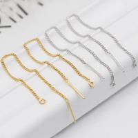 Brass Earring Drop Component, brass post pin, plated, DIY 