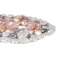 perle de coquillage teint, Nacre perles, poli, plus de couleurs à choisir Environ 16 pouce, Environ Vendu par brin