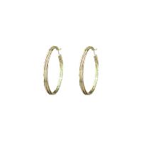 Zinc Alloy Hoop Earring, plated, fashion jewelry & for woman, nickel, lead & cadmium free, 52mm 