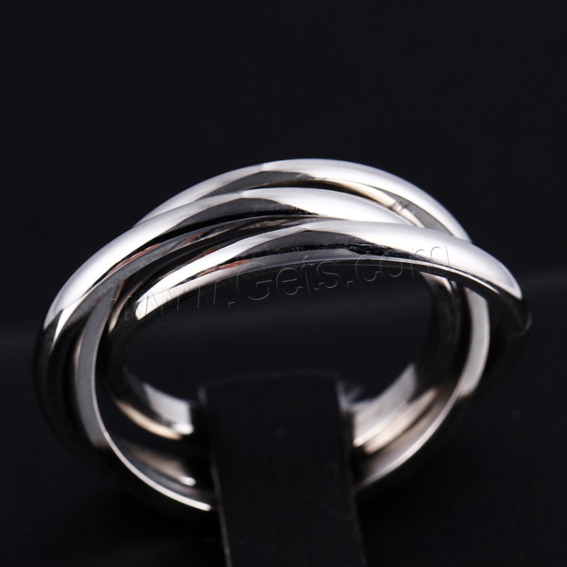 チタン鋼の指環, チタン鋼, メッキ, 異なるサイズの選択, 無色, 6mm, 売り手 パソコン