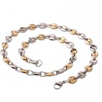Titanium Steel Chain Necklace, for man 