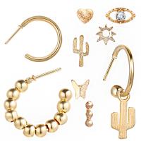 Zinc Alloy Rhinestone Stud Earring, Stud Earring & earring, plated, fashion jewelry & for woman & with rhinestone, nickel, lead & cadmium free 