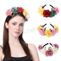 Hair Bands, Cloth, with PC Plastic, for woman 120mm 