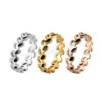 Stainless Steel Finger Ring, plated, fashion jewelry & for woman 4mm 