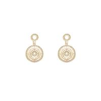 Rhinestone Brass Drop Earring, plated, fashion jewelry & for woman & with rhinestone 