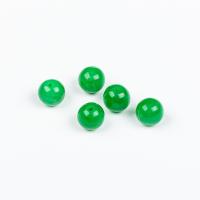 Jadeite Beads, Unisex green 