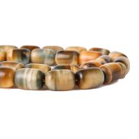 Tiger Eye Beads, Drum, polished, DIY Approx 15.3 Inch 