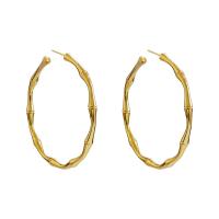 Zinc Alloy Hoop Earring, plated, fashion jewelry & for woman nickel, lead & cadmium free, 50mm 