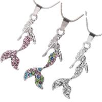 Zinc Alloy European Bracelets, plated, fashion jewelry & for woman & with rhinestone Approx 19.68 Inch 