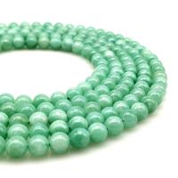Jadeite Beads green, 390mm 