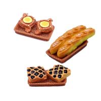 Food Resin Cabochon, Bread, epoxy gel, Mini & cute & DIY 2mm 