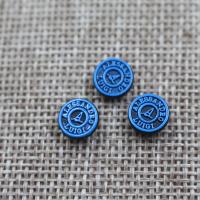Zinc Alloy Rivet Button, plated, fashion jewelry nickel, lead & cadmium free, 7mm 