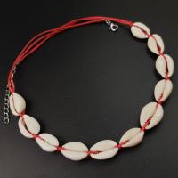 Shell Necklace, with 2inch extender chain, for woman Approx 19.7 Inch 