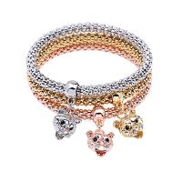Fashion Zinc Alloy Bracelets, bracelet, fashion jewelry & for woman, 250mm 