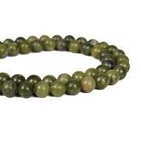 Südliche Jade Perle, DIY & verschiedene Größen vorhanden, grün, Länge:ca. 15 ZollInch, verkauft von Strang
