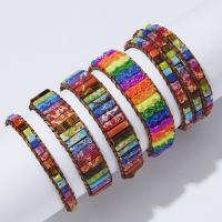 Bracelets en pierres précieuses, Pierre naturelle, styles différents pour le choix & pour femme, couleurs mélangées, Vendu par brin