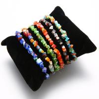 Kristall Armbänder, mit elastischer Faden, Modeschmuck & für Frau, mehrere Farben vorhanden, Länge:6.7 ZollInch, verkauft von Strang