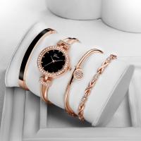 Wrap Watch, Stainless Steel, bangle & wrist wreath & watch & bracelet, with Zinc Alloy, fashion jewelry & for woman 