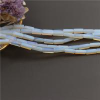Opal Beads, Rectangle, polished, DIY, white Approx 15.35 Inch, Approx 
