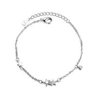 Sterling Silver Bracelets, 925 Sterling Silver, with 1.37 inch extender chain, for woman, silver color Approx 5.9 Inch 