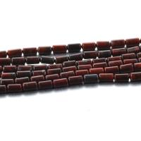 Jasper Brecciated Beads, Column, polished, DIY, dark red Approx 15 Inch, Approx 