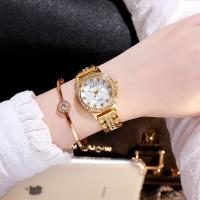 Women Wrist Watch, Stainless Steel, watch & bracelet, with Zinc Alloy, fashion jewelry & for woman 