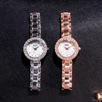 Bracelets de montre pour femmes, alliage de zinc, bijoux de mode & avec strass, plus de couleurs à choisir Vendu par brin