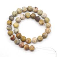 Natural Crazy Agate Beads, Round, polished, DIY Approx 15.7 Inch 