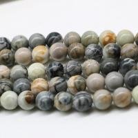 Picasso Jasper Beads, Round, polished, DIY mixed colors Approx 15 Inch 