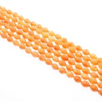 Natürliche Korallen Perlen, Koralle, poliert, DIY & verschiedene Größen vorhanden, keine, 6-8mm, Länge:ca. 15 ZollInch, ca. 65PCs/Strang, verkauft von Strang