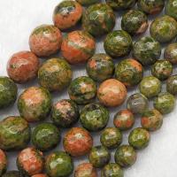 Unakite Beads, polished, DIY & faceted Approx 15.7 Inch 