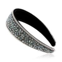 Hair Bands, Zinc Alloy, plated, fashion jewelry & for woman & with rhinestone nickel, lead & cadmium free 