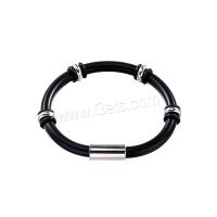 Stainless Steel Chain Bracelets, with Zinc Alloy, fashion jewelry & Unisex Approx 7.48 Inch 