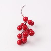 Christmas Hanging Decoration, Foam, Fruit, Christmas jewelry, red 