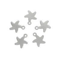 Stainless Steel Extender Chain Drop, 304 Stainless Steel, Starfish, original color Approx 1mm 