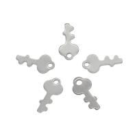 Stainless Steel Extender Chain Drop, 304 Stainless Steel, Key, original color Approx 1mm 