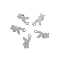 Stainless Steel Extender Chain Drop, 304 Stainless Steel, Rabbit, original color Approx 1mm 