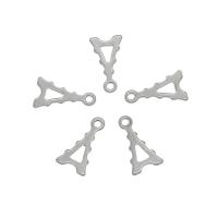Stainless Steel Extender Chain Drop, 304 Stainless Steel, Tree, original color Approx 1mm 