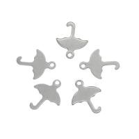Stainless Steel Extender Chain Drop, 304 Stainless Steel, Umbrella, original color Approx 1mm 