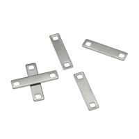 Stainless Steel Connector Bar, 304 Stainless Steel, Rectangle, original color Approx 