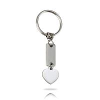Stainless Steel Key Clasp, 304 Stainless Steel, Unisex, original color, 25mm  