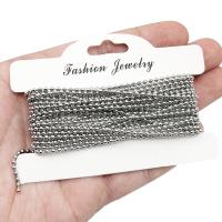 Stainless Steel Ball Chain, fashion jewelry & for woman 