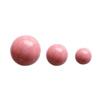 Rhodonite Beads, Rhodochrosite, Round, natural & DIY pink 