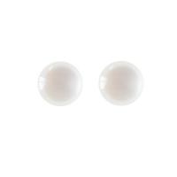 Resin Cabochon, Dome, polished, also can be used as hair accessories or cellphone DIY decoration, white, 16mm 