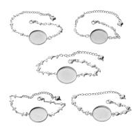 Stainless Steel Chain Bracelets & fashion jewelry & Unisex, 20mm 