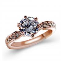 Rhinestone Brass Finger Ring, plated, fashion jewelry & Unisex & with rhinestone nickel, lead & cadmium free 
