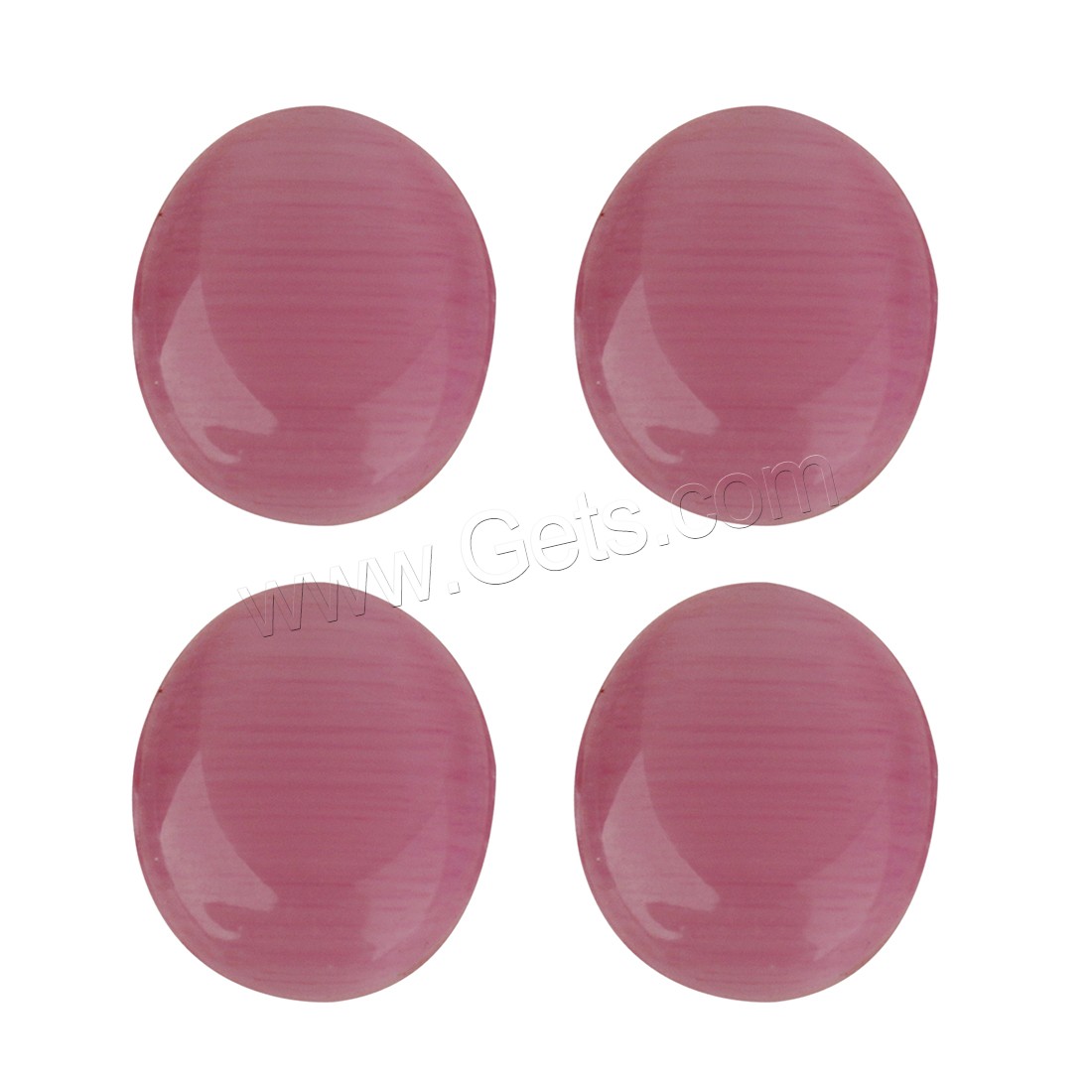 Cats Eye Beads, Ellipse, plated, DIY & different size for choice, more colors for choice, Sold By PC